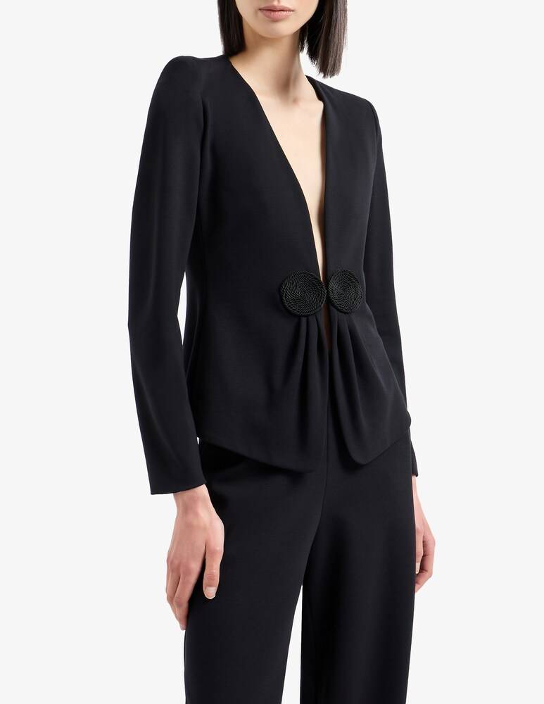 Emporio Armani Blazer chiusura gioiello