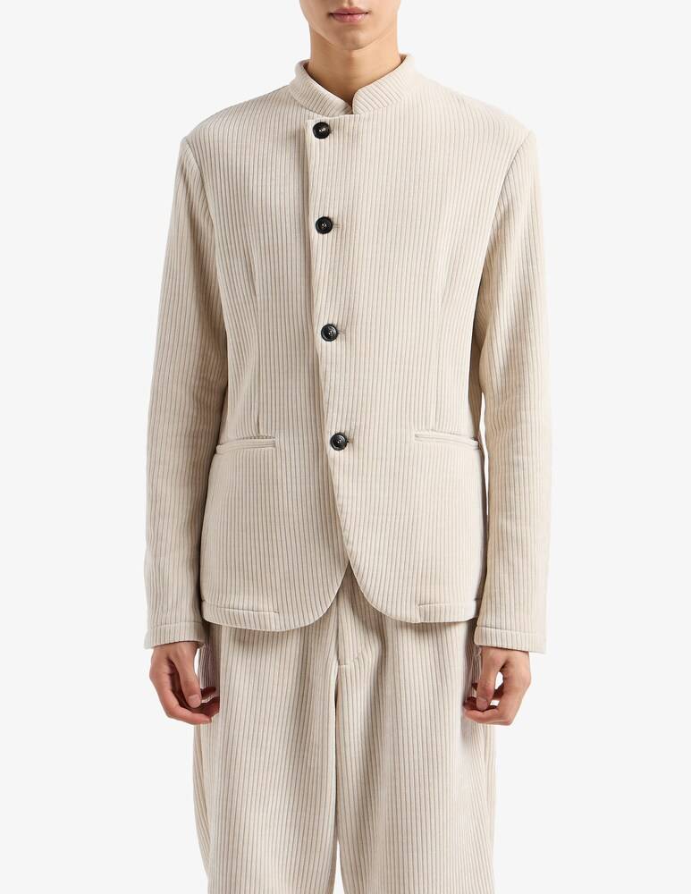 Emporio Armani Blazer diagonale velluto