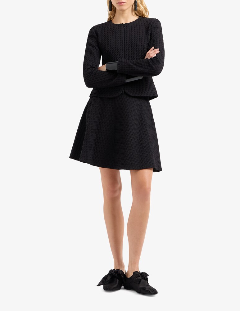 Emporio Armani Blazer In Misto Cotone