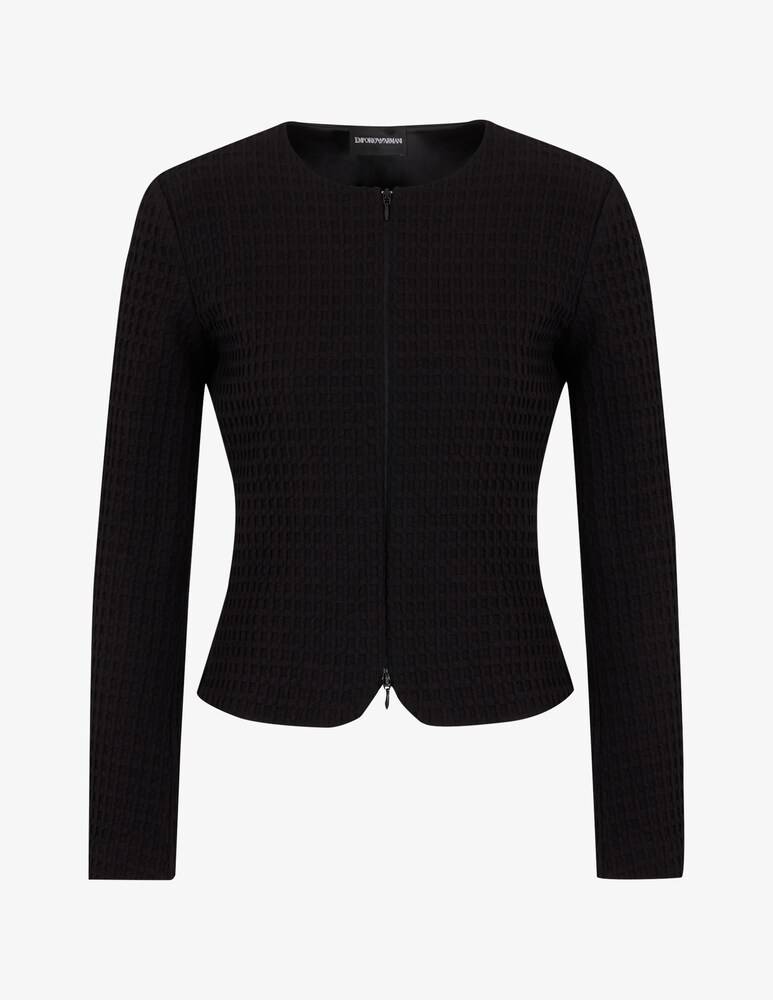 Emporio Armani Blazer In Misto Cotone