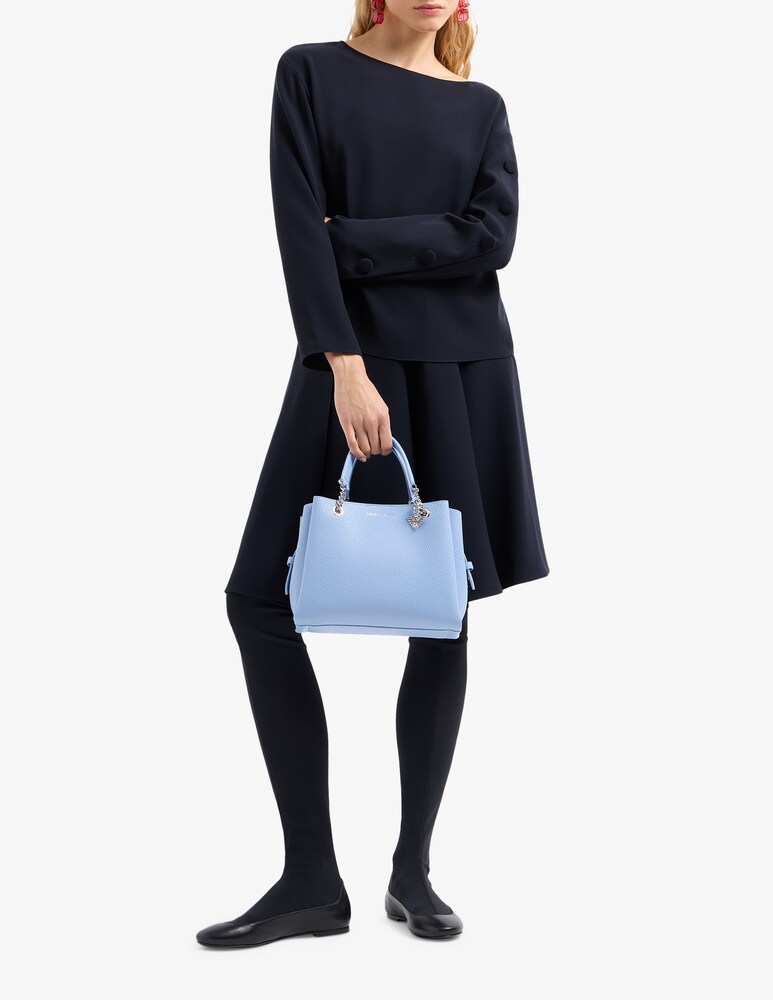 Emporio Armani Blusa Con Colla A Barca
