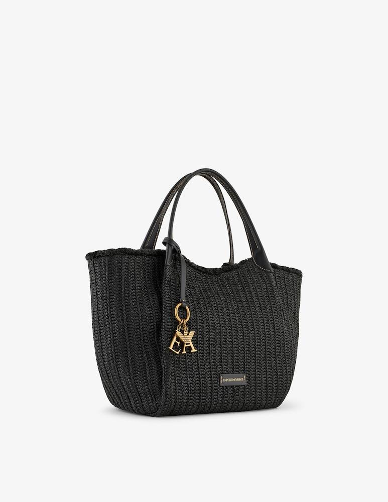 Emporio Armani Borsa Shopper Maxi In Paglia