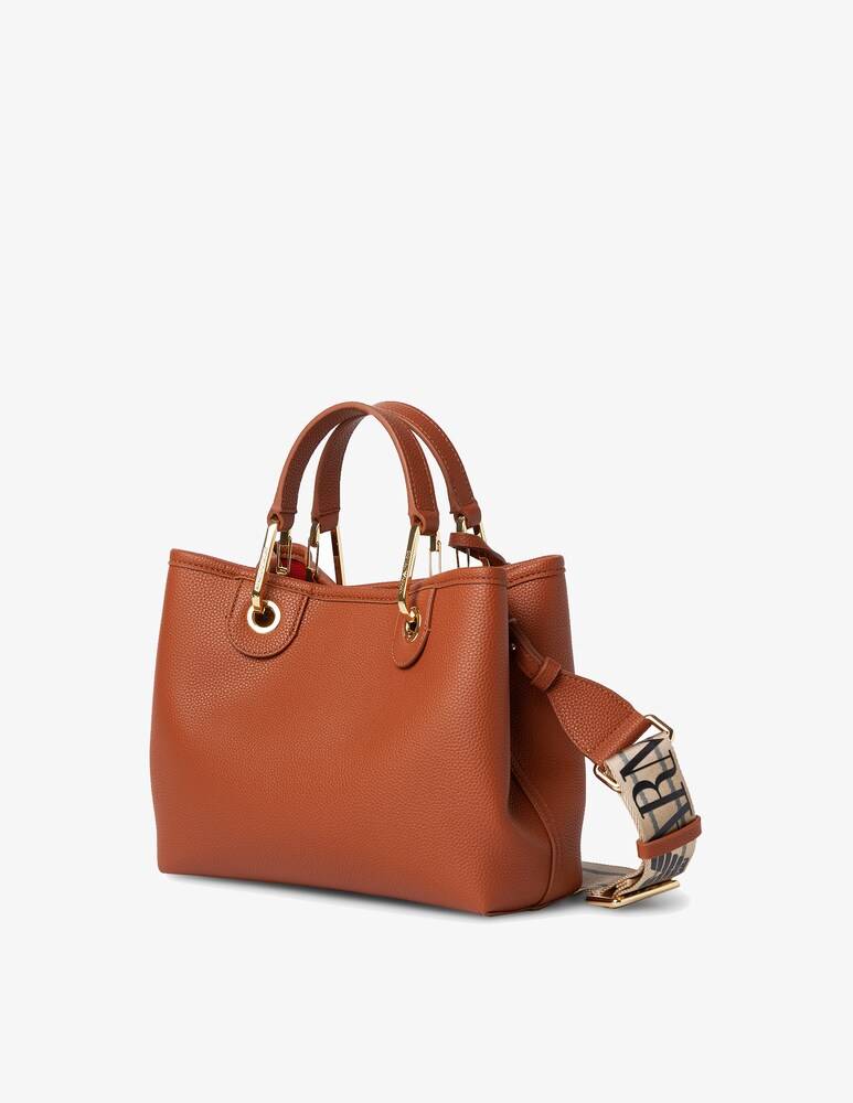 Emporio Armani Borsa Shopper MyEA Media - Marrone