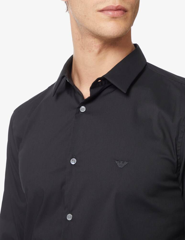 Emporio Armani Camicia Cotone Stretch