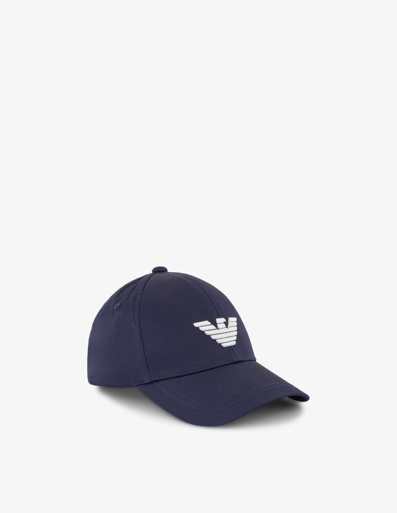 Emporio Armani Cappellino baseball eagle embroidery