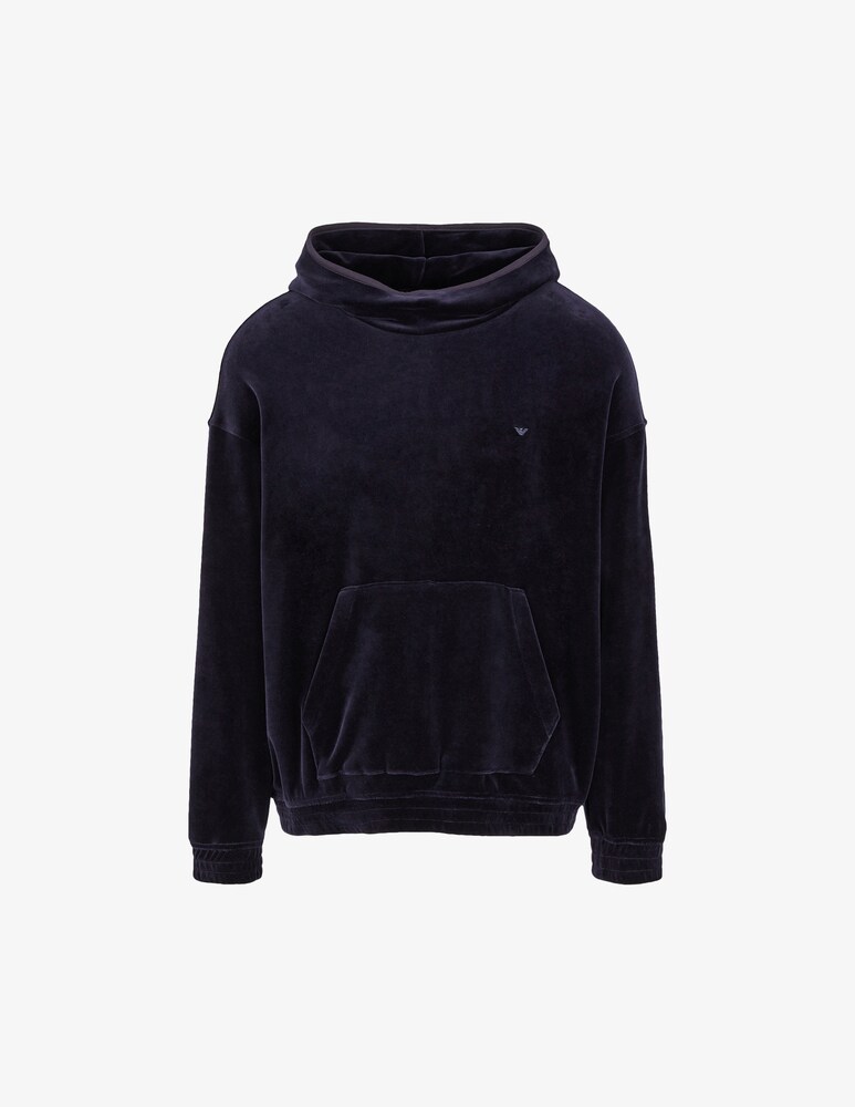 Emporio Armani Felpa Con Cappuccio