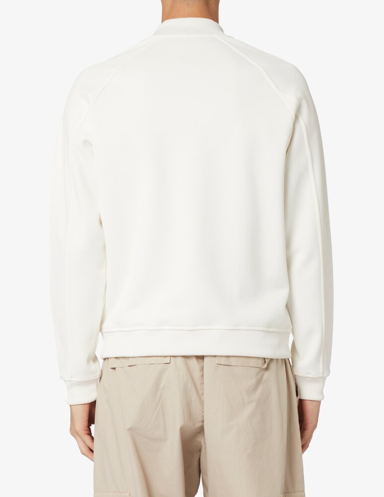 Emporio Armani Giacca Bomber Interlock Piquet Aquila