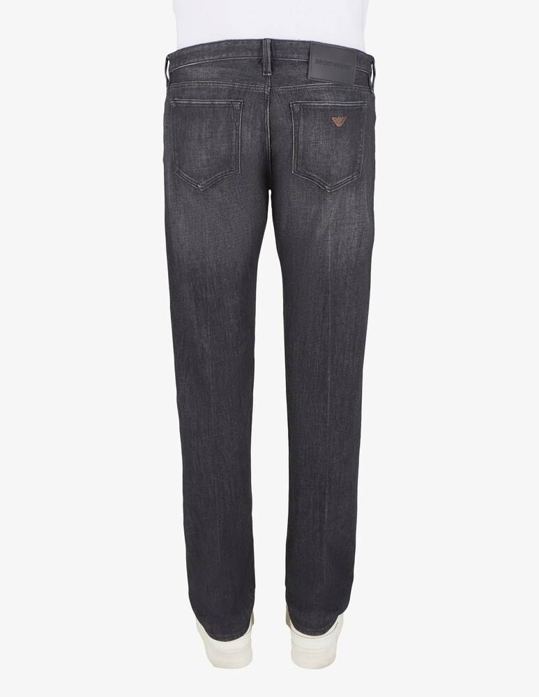 Emporio Armani Jeans Slim Grigio Baffato