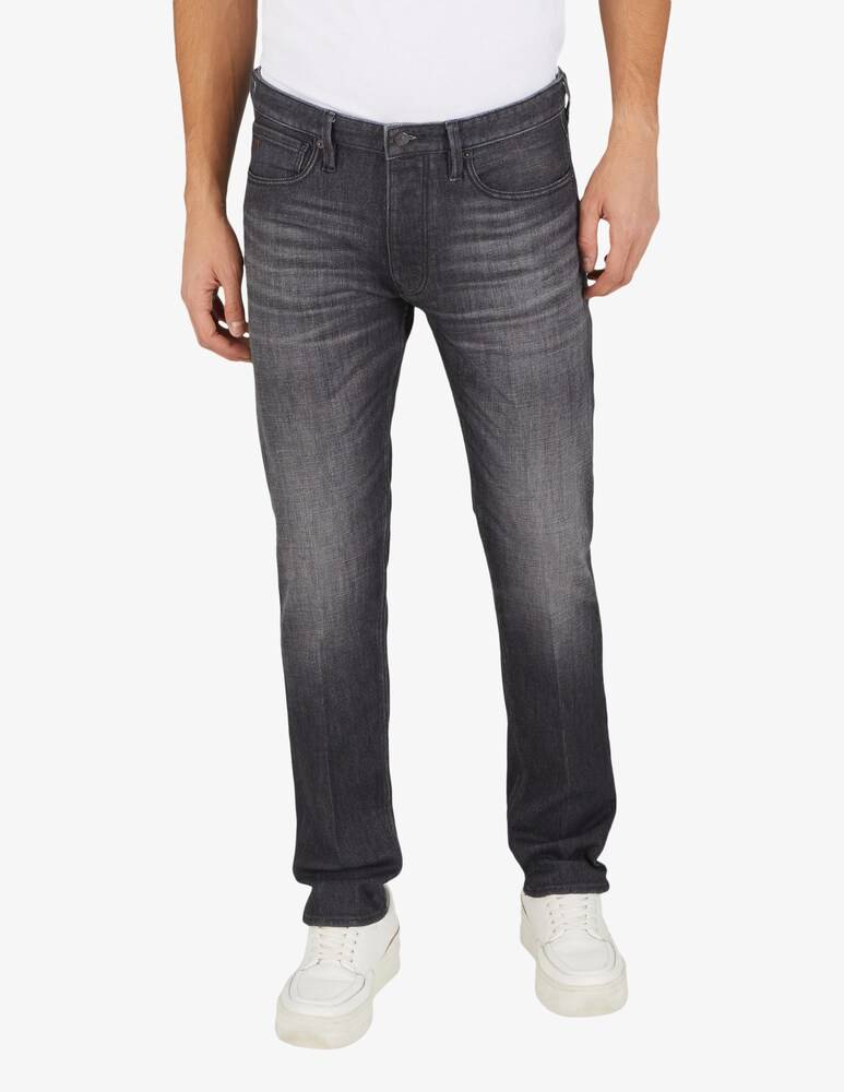 Emporio Armani Jeans slim grigio baffato