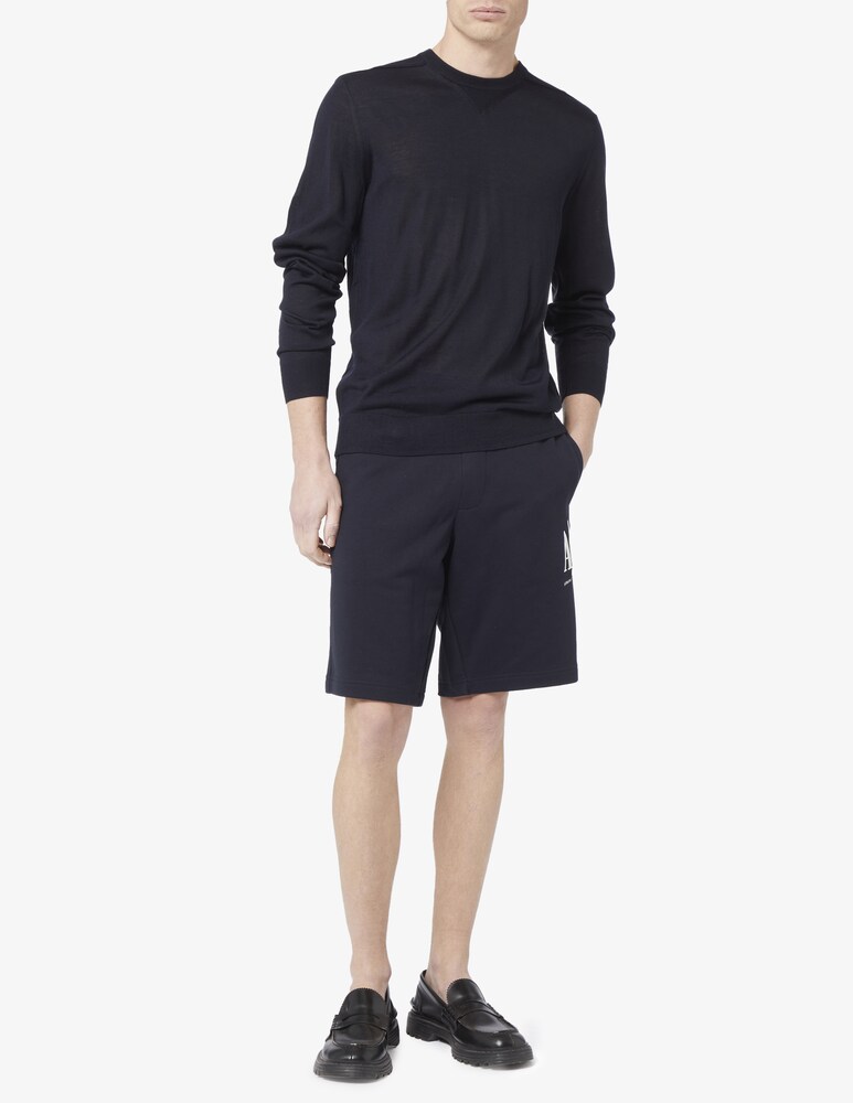 Emporio Armani Maglia Girocollo F14 Lana Lyocell