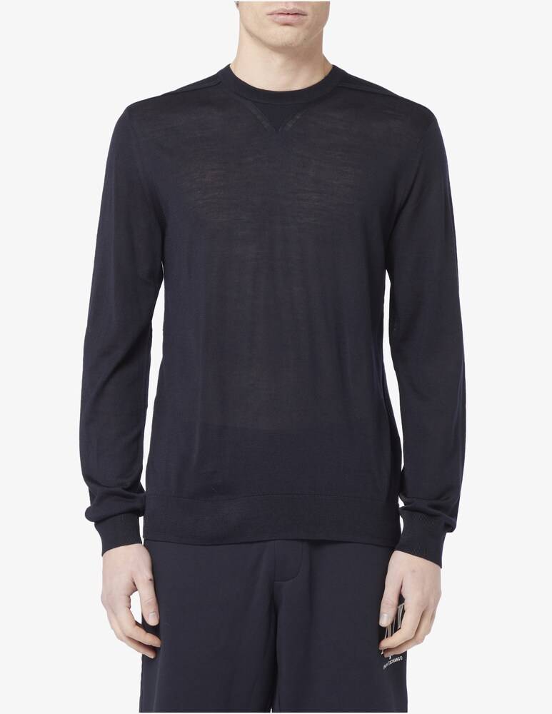 Emporio Armani Maglia girocollo f14 lana lyocell