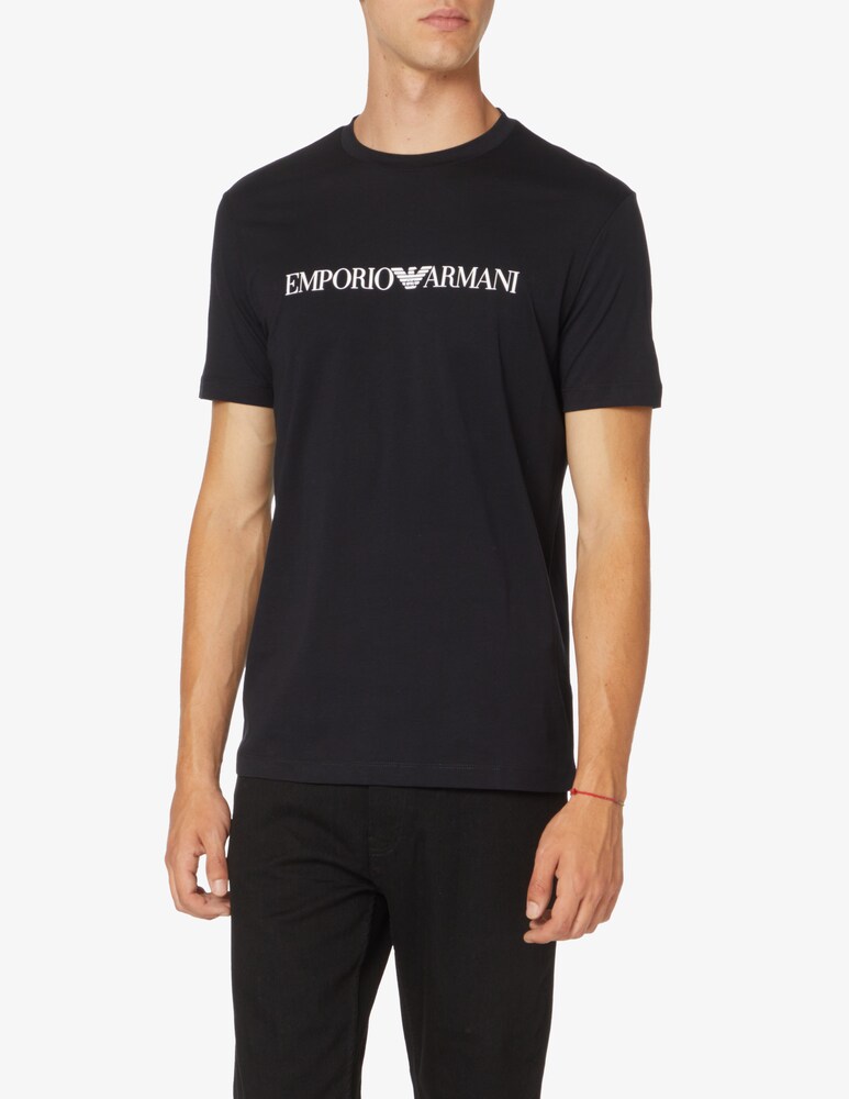 Emporio Armani Maglietta jersey lettering