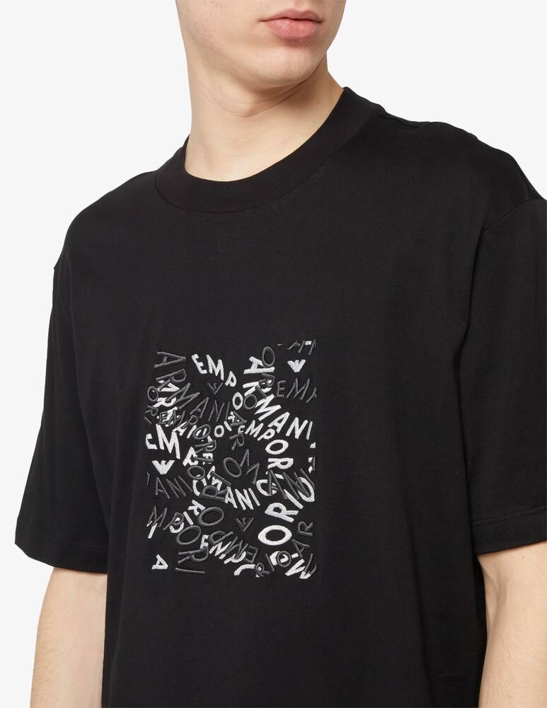Emporio Armani Maglietta Lettering