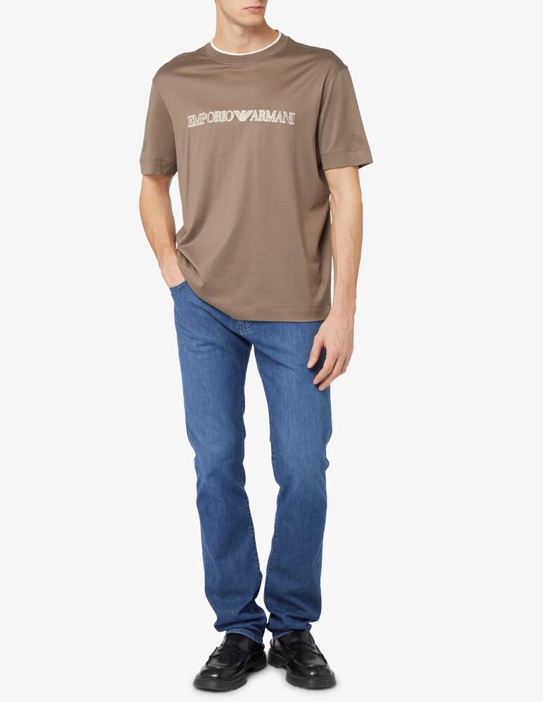 Emporio Armani Maglietta Lettering