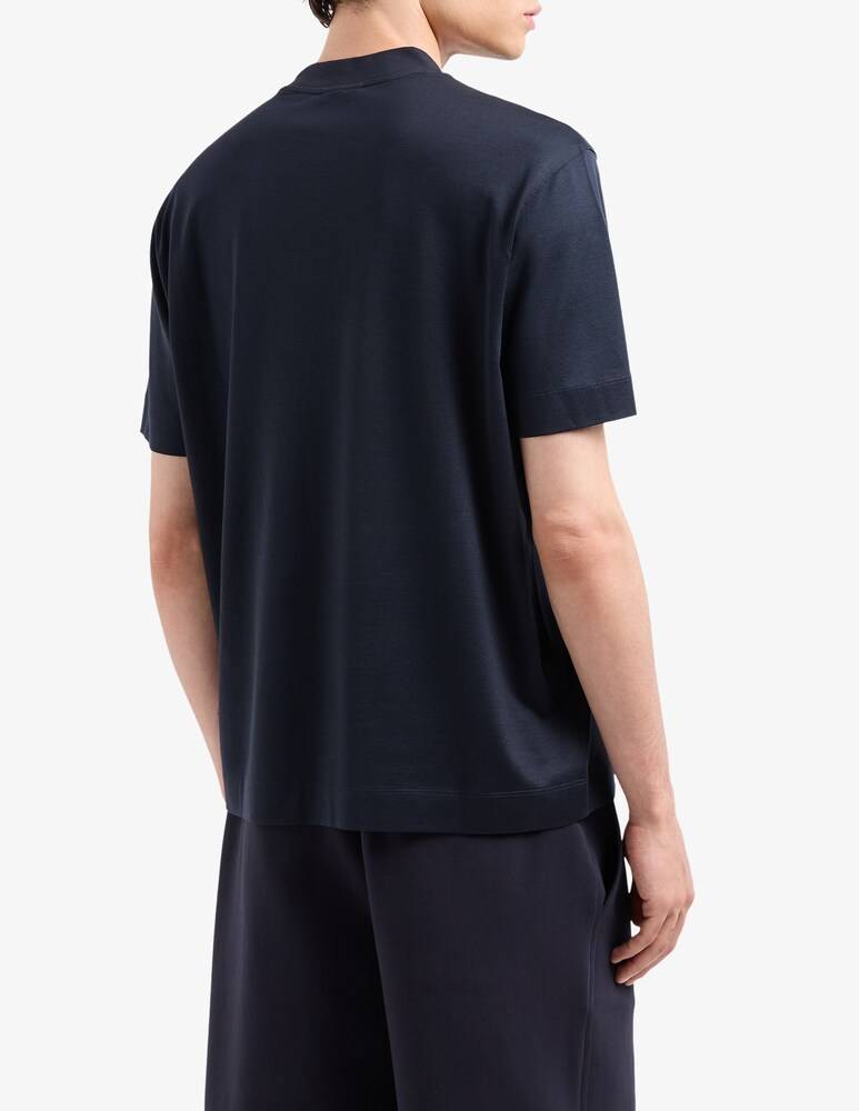 Emporio Armani Maglietta Lettering Quadrato
