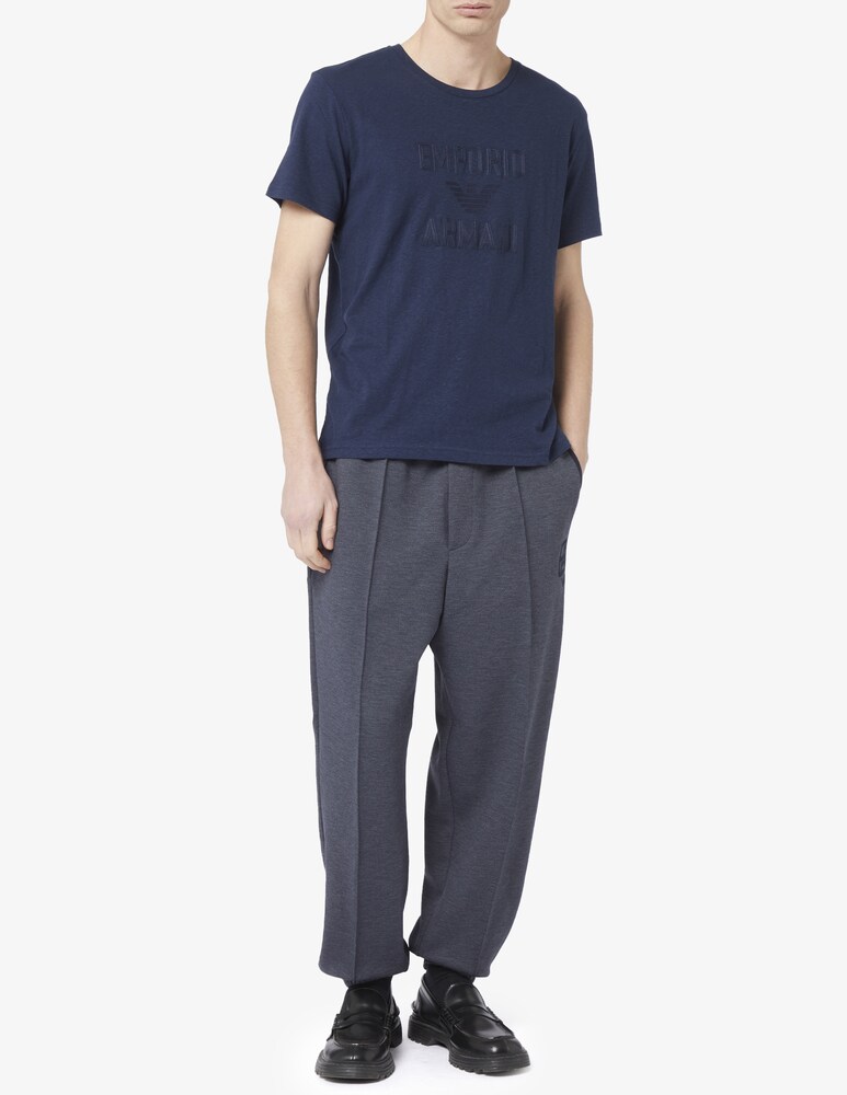 Emporio Armani Maglietta Superfine Linen Blend