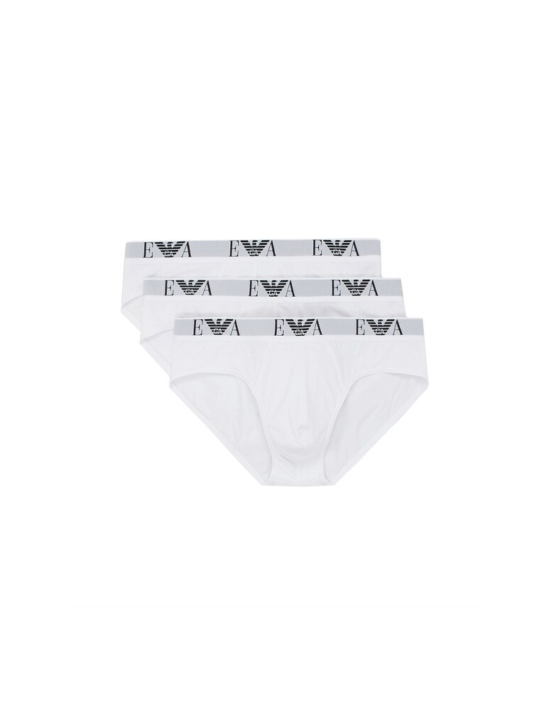 Emporio Armani Pack 3 slip con logo