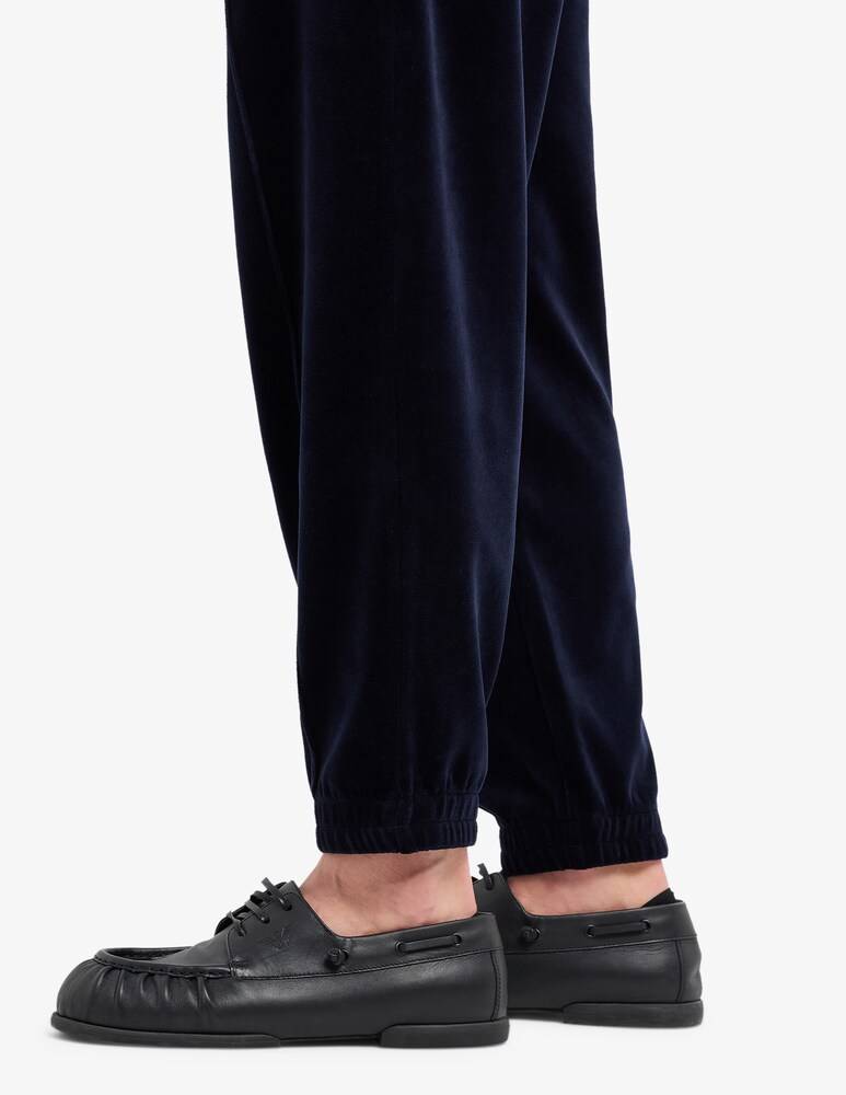 Emporio Armani Pantalone Tuta In Ciniglia