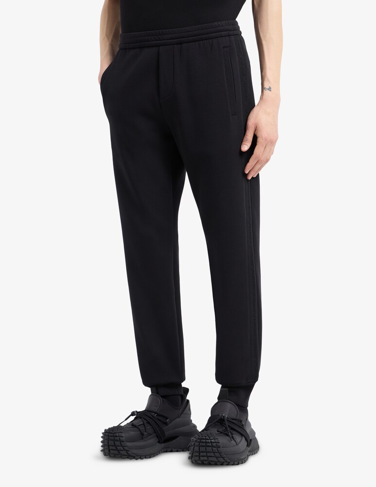 Emporio Armani Pantalone tuta logo tape