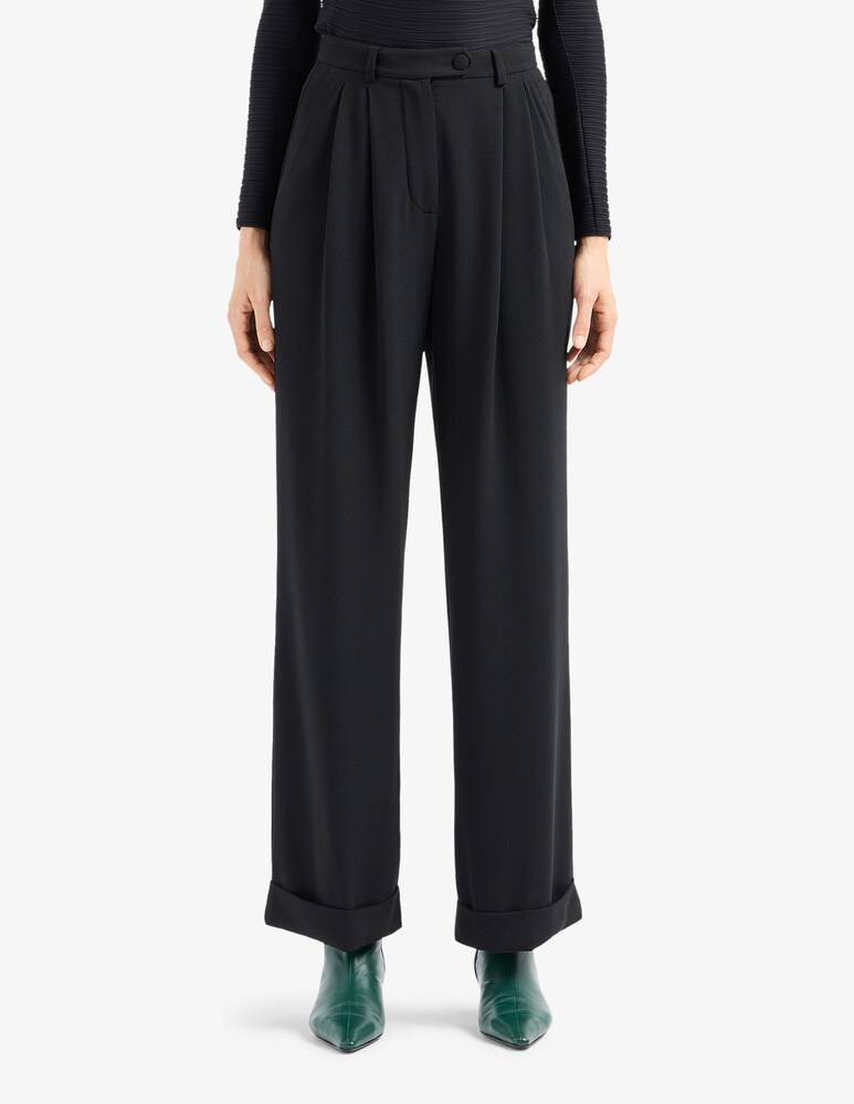 Emporio Armani Pantaloni carrot-fit