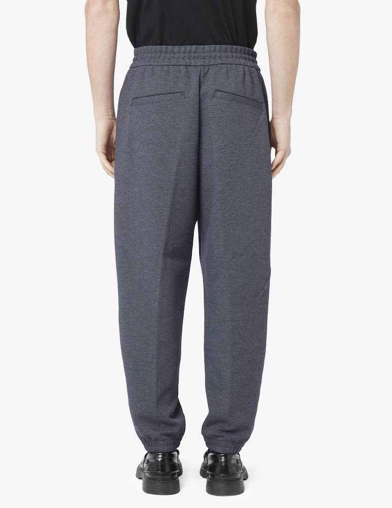 Emporio Armani Pantaloni Jogger Stampa Denim