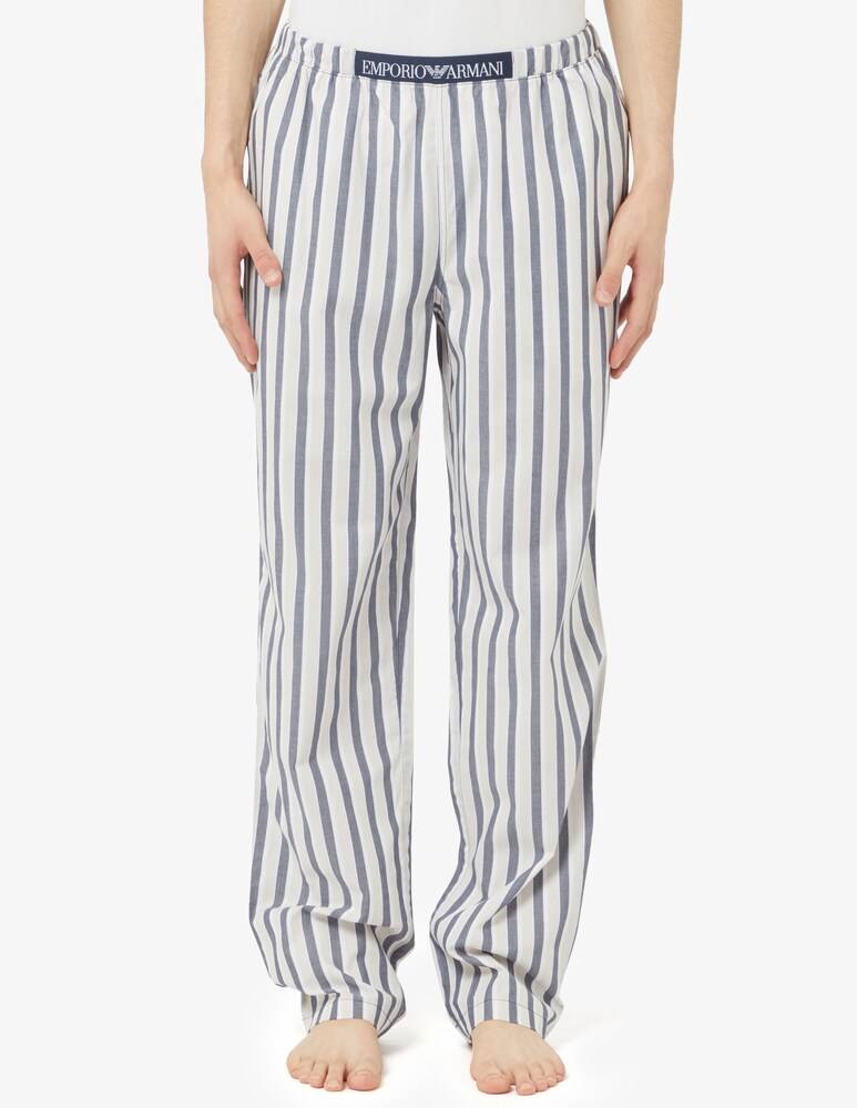 Emporio Armani Pantaloni yarn dyed woven