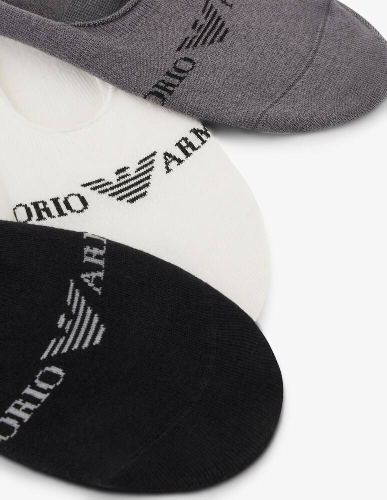 Emporio Armani Set 3pack Invisible Casual Cotton