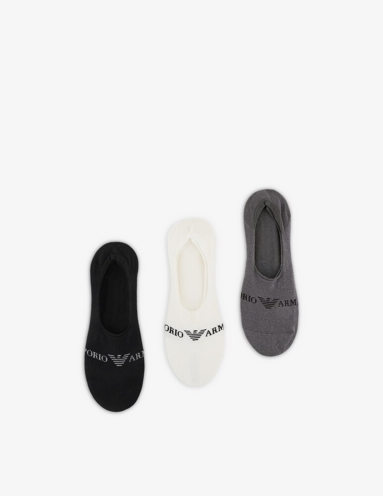 Emporio Armani Set 3pack Invisible Casual Cotton