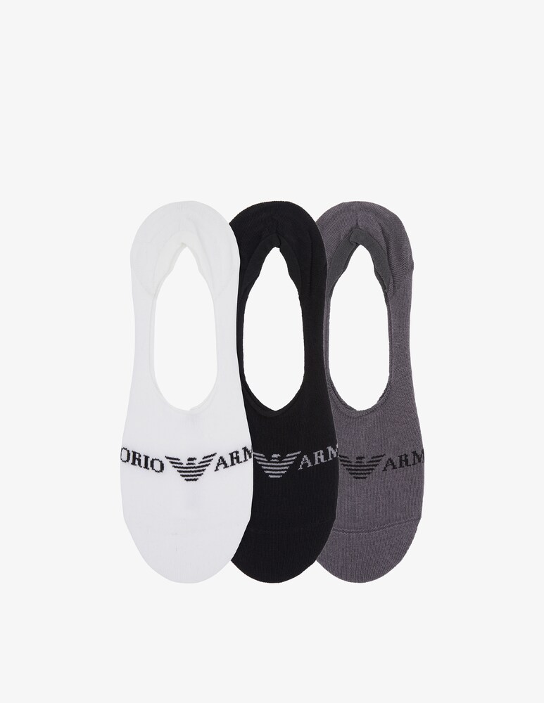 Emporio Armani Set 3pack invisible casual cotton