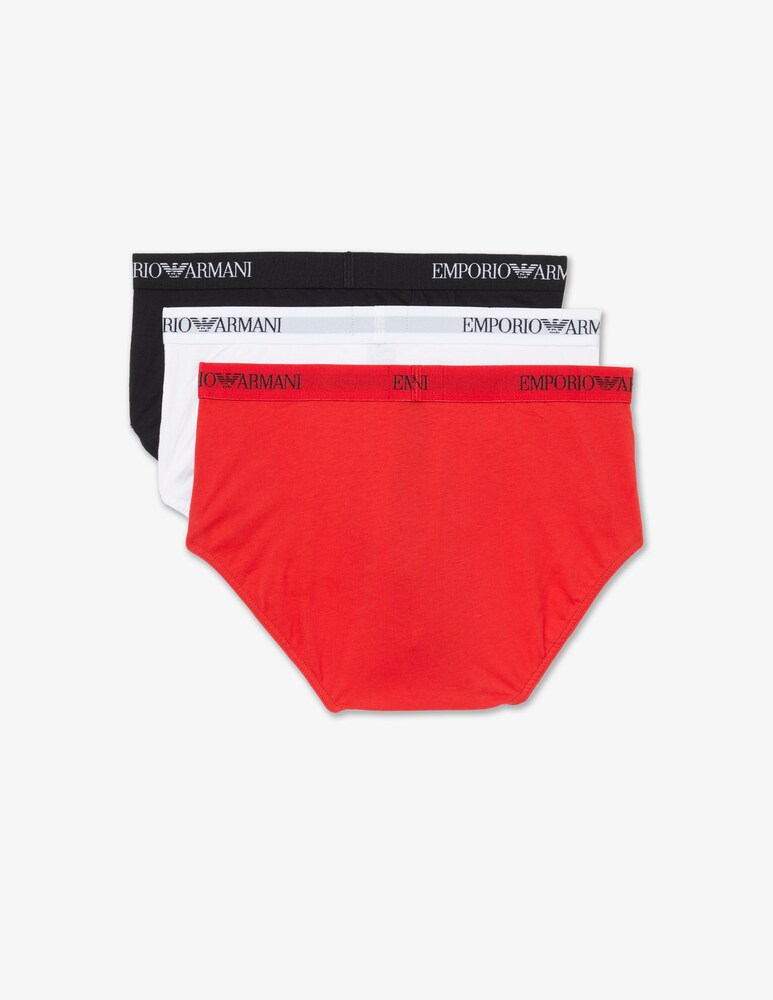 Emporio Armani Slip 3p Pure Cotton