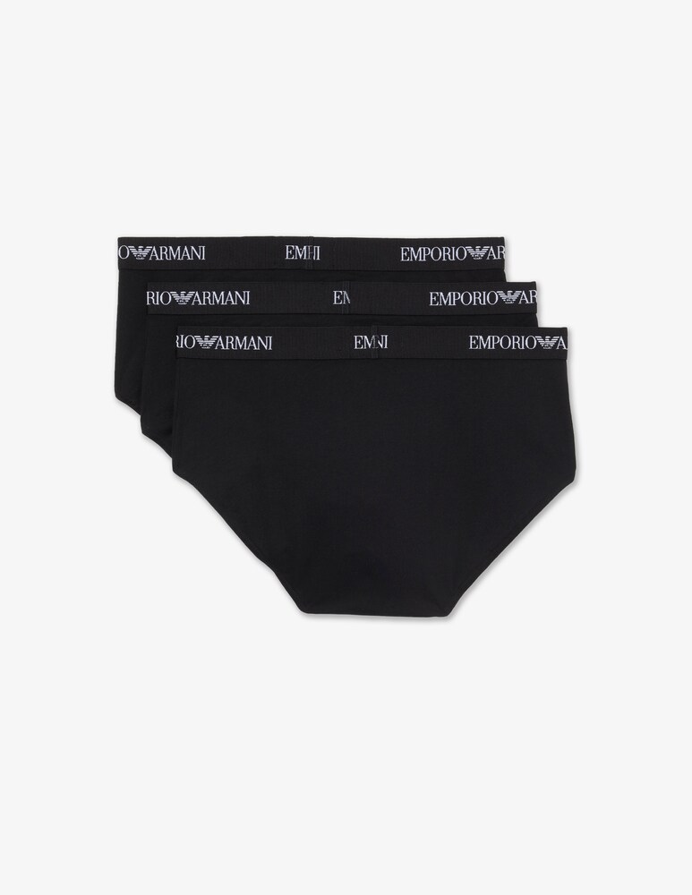 Emporio Armani Slip 3p Pure Cotton