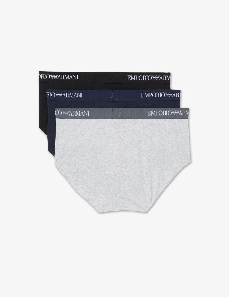 Emporio Armani Slip 3p Pure Cotton