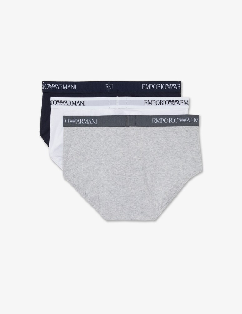 Emporio Armani Slip 3p Pure Cotton