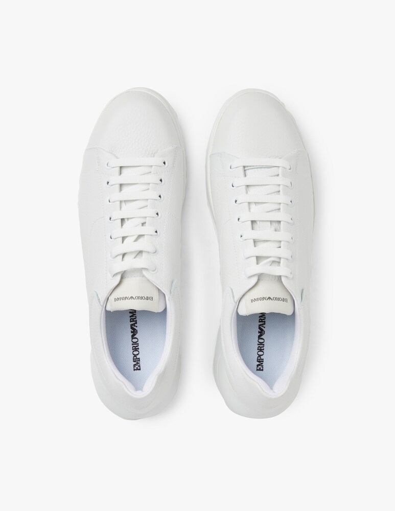 Emporio Armani Sneakers Fondo Alto Tag Retro Logo