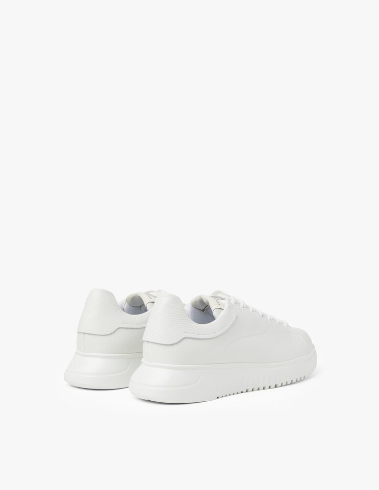 Emporio Armani Sneakers Fondo Alto Tag Retro Logo
