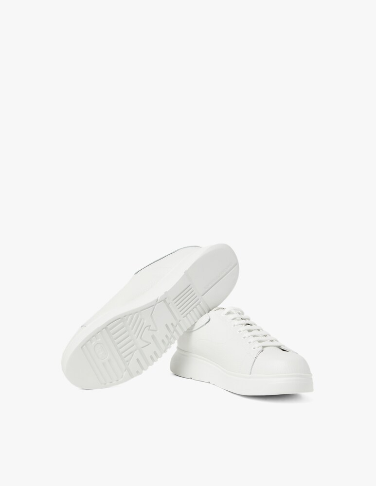 Emporio Armani Sneakers Fondo Alto Tag Retro Logo