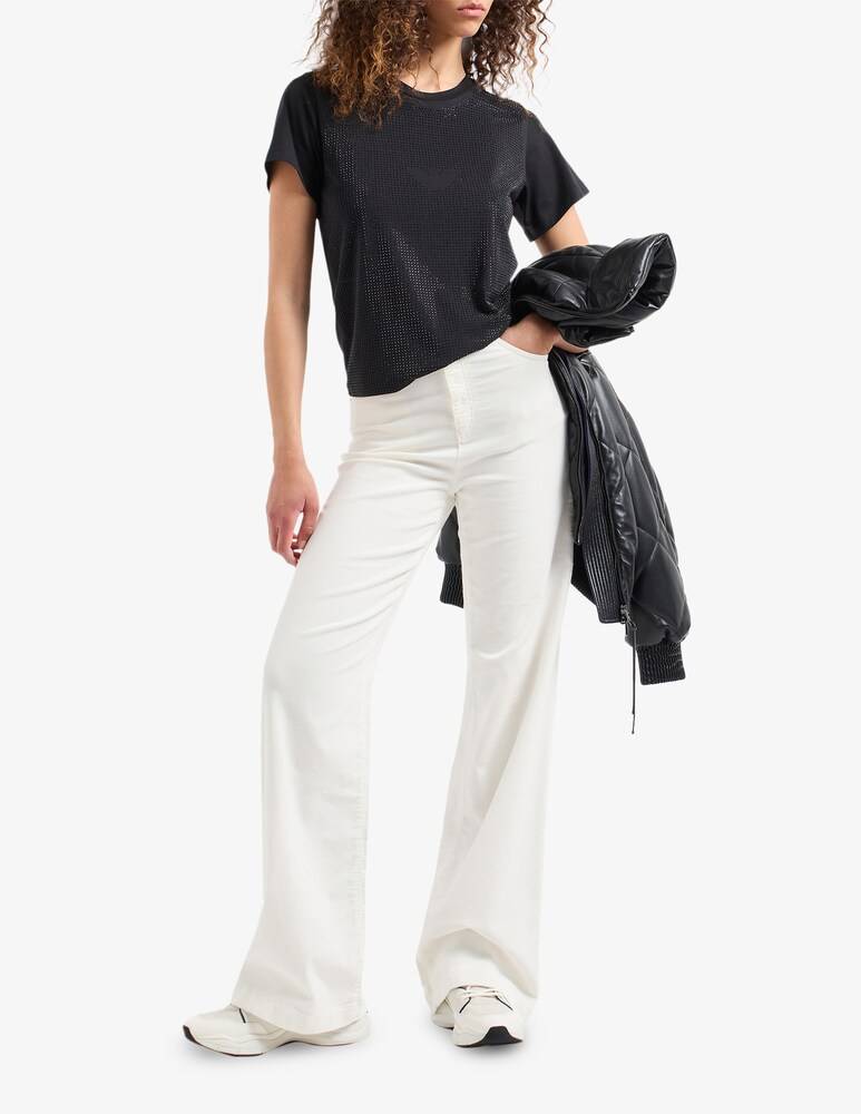 Emporio Armani T-shirt In Cotone Con Logo