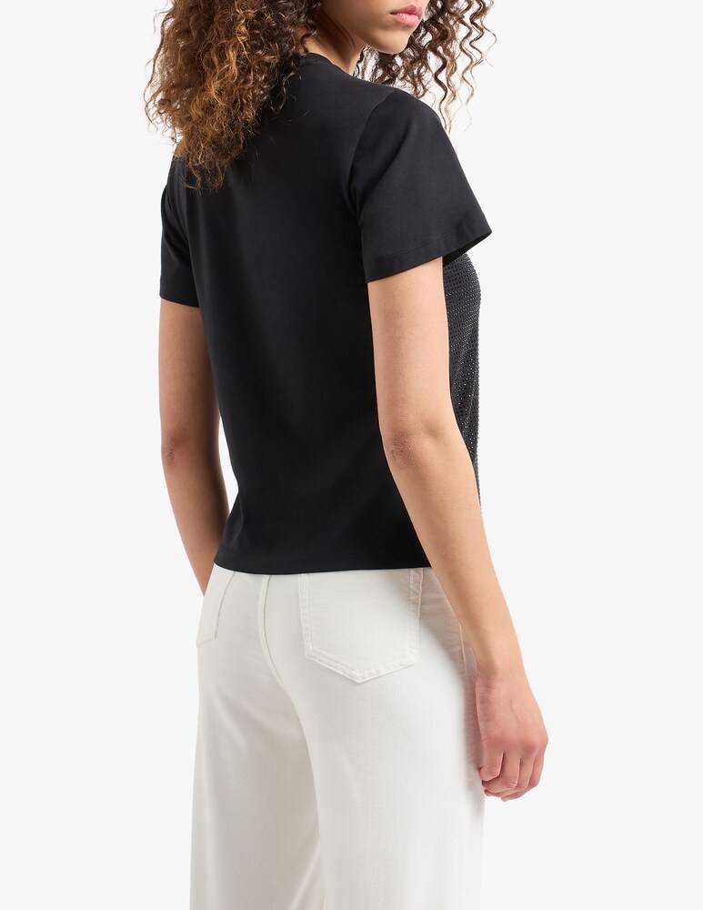 Emporio Armani T-shirt In Cotone Con Logo