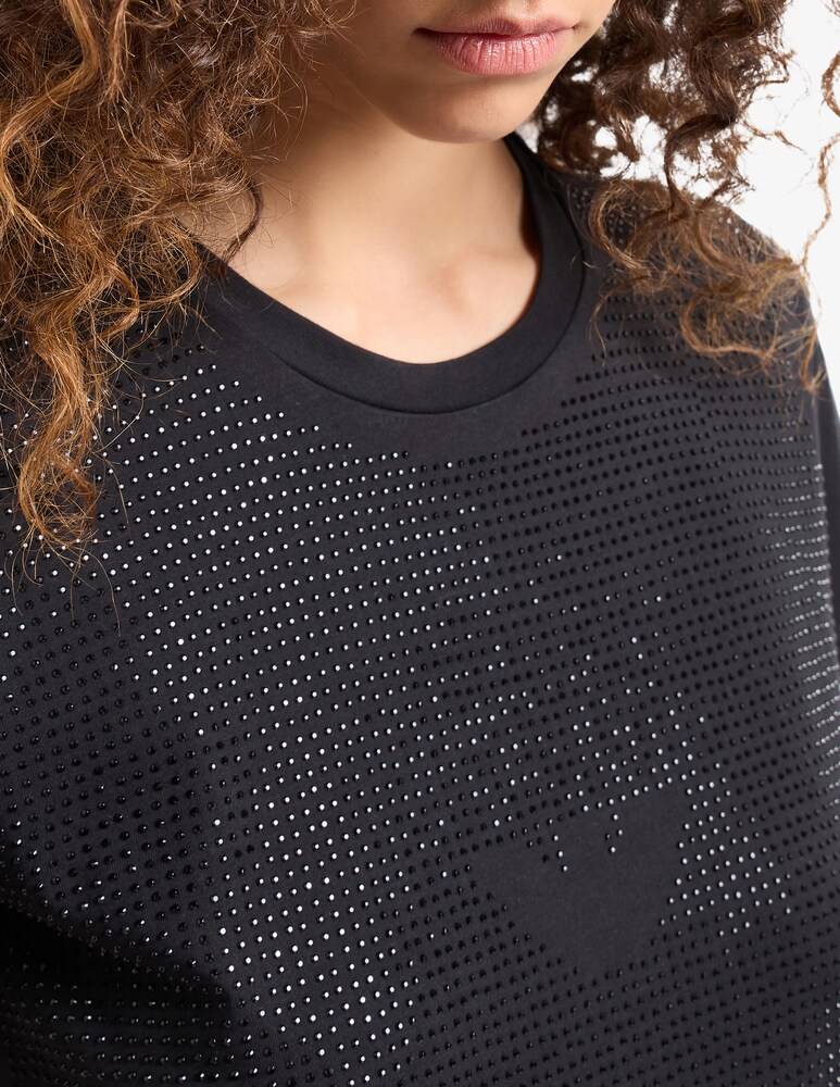 Emporio Armani T-shirt In Cotone Con Logo