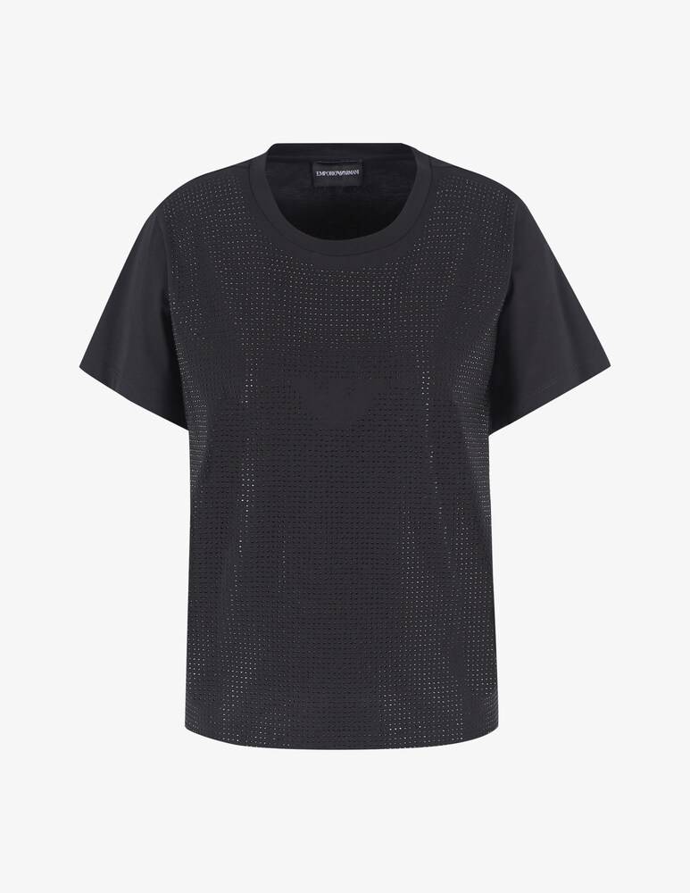 Emporio Armani T-shirt In Cotone Con Logo