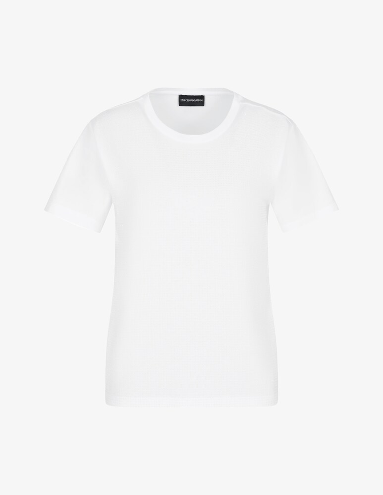 Emporio Armani T-shirt In Cotone Con Logo