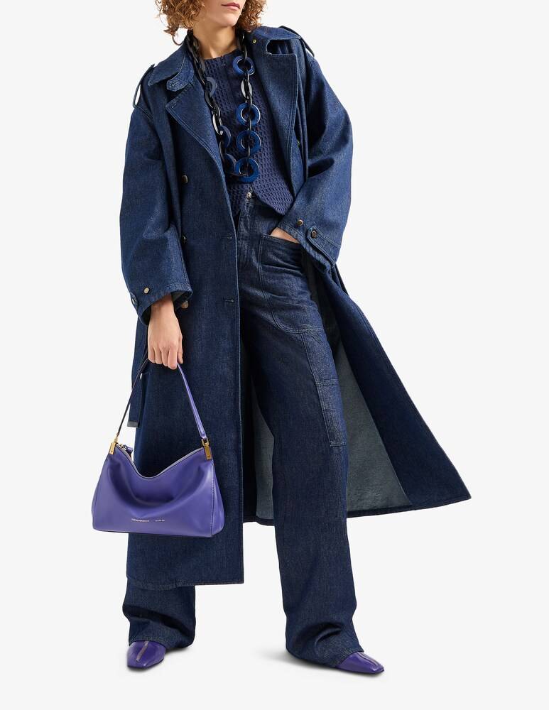 Emporio Armani Trench In Cotone