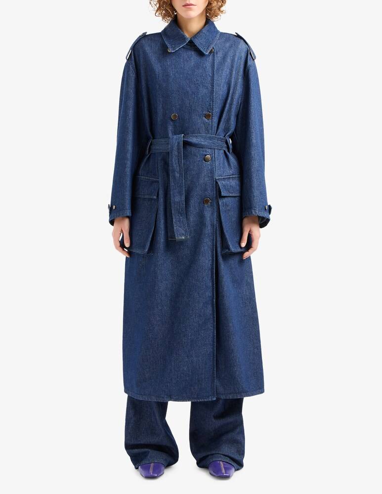 Emporio Armani Trench in cotone