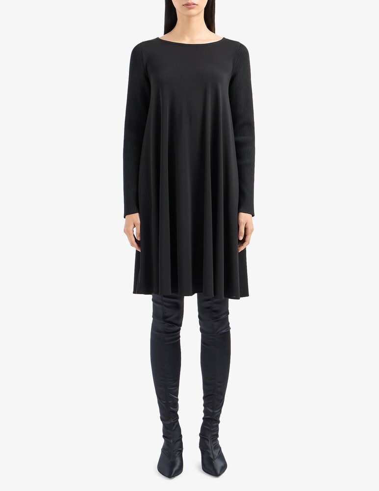 Emporio Armani Vestito corto a manica a 3/4