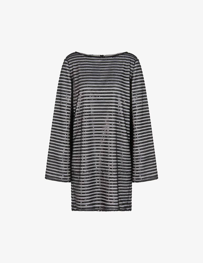 Emporio Armani Vestito Corto A Manica Lunga