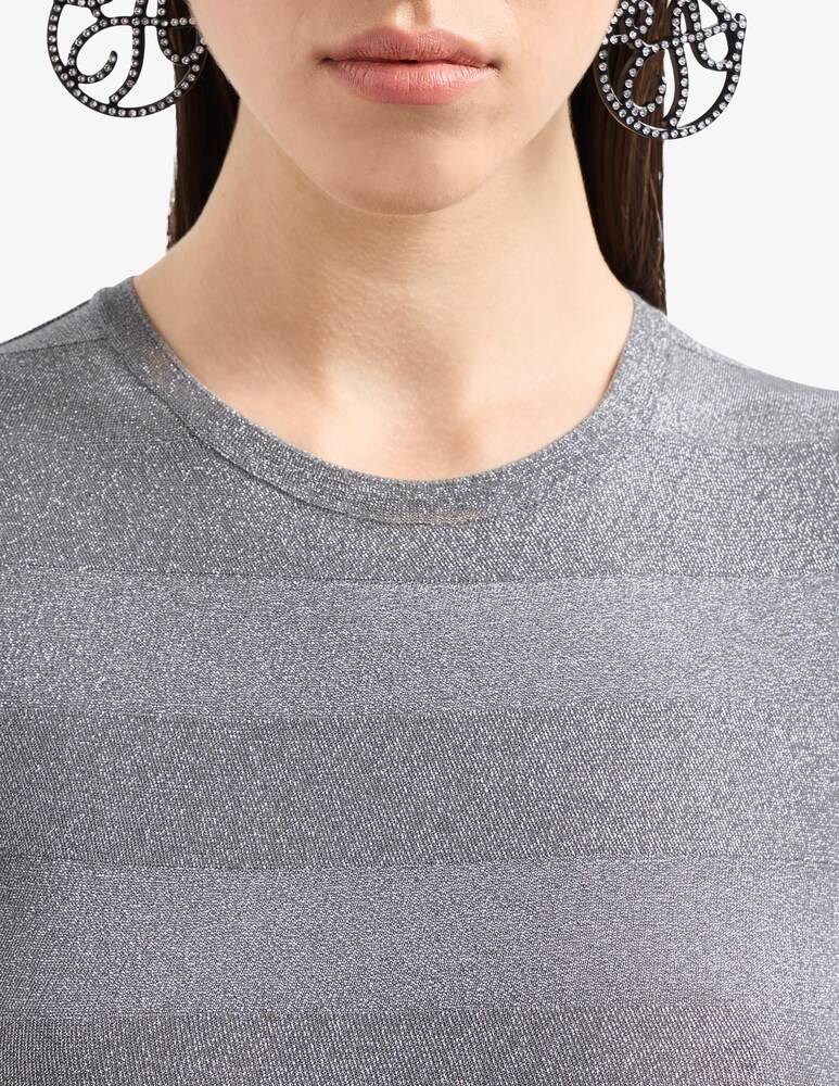 Emporio Armani Vestito Lungo A Manica Corta