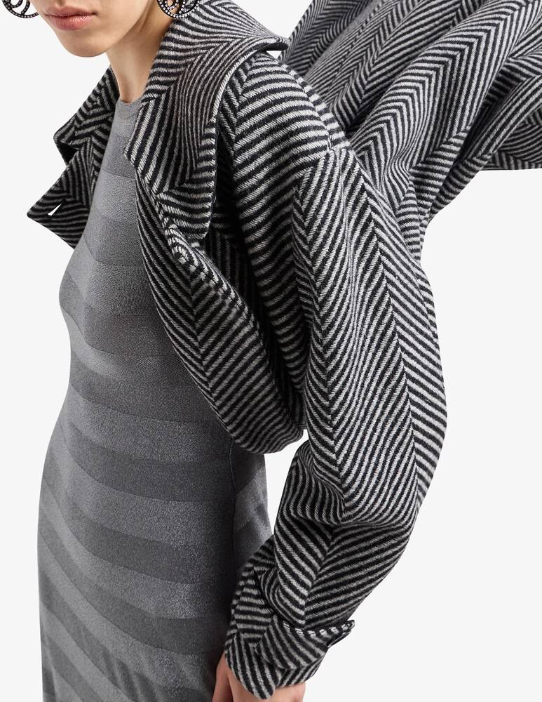 Emporio Armani Vestito Lungo A Manica Corta