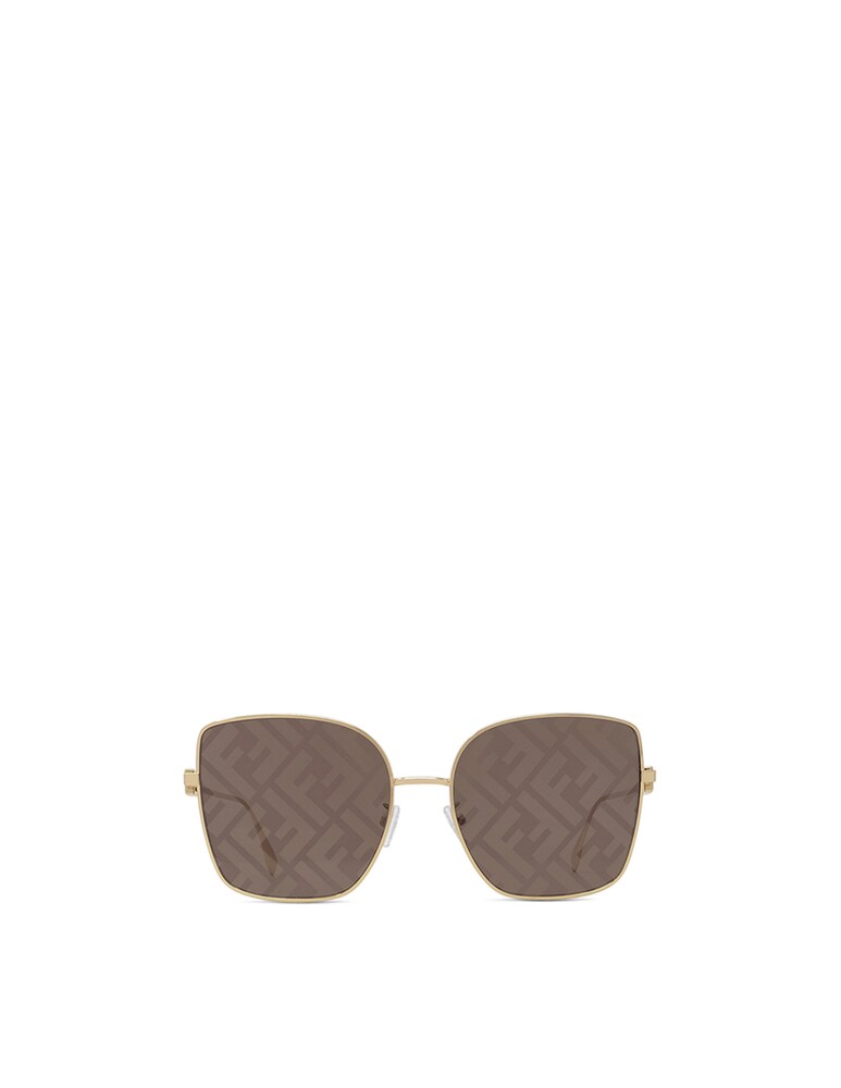 Fendi Occhiale da sole oversized FE40014U