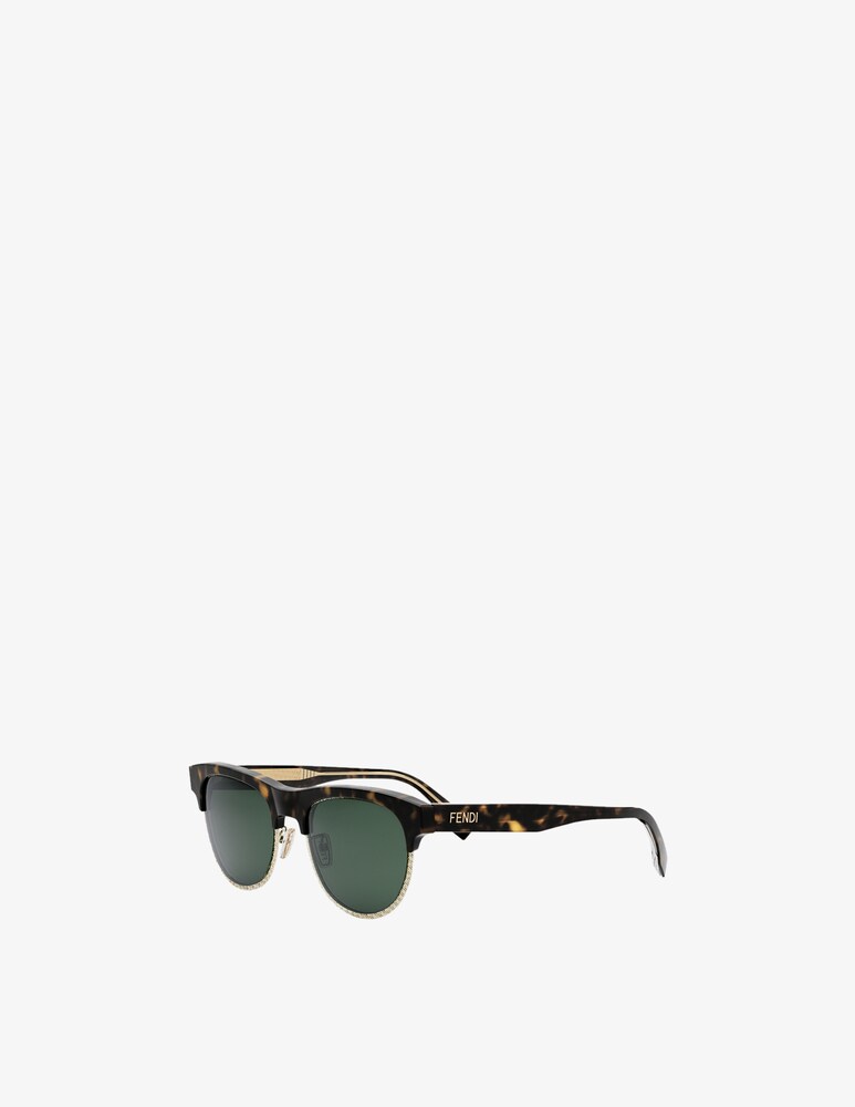 Fendi Occhiali da sole rotondi FE40105U