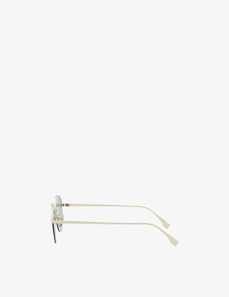 Fendi Occhiali Da Sole Rotondi FE40116U